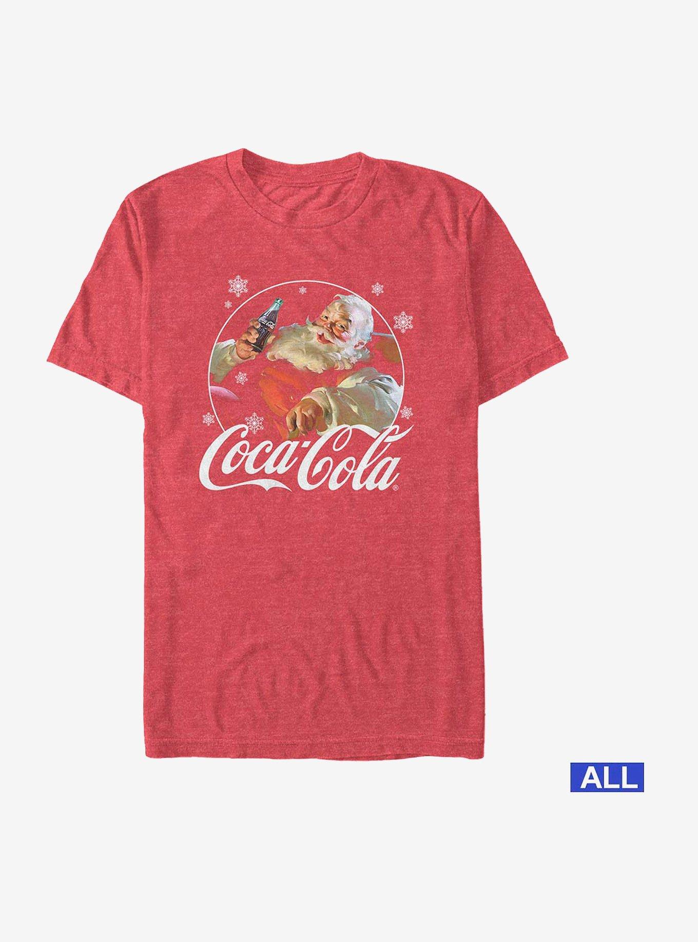 Coke Coca-Cola Santa T-Shirt, , hi-res