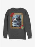 Star Wars Sithmas Holiday Frame Crew Sweatshirt, CHAR HTR, hi-res