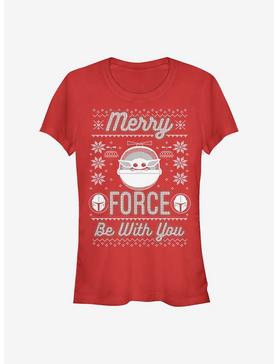 Star Wars The Mandalorian The Child Merry Force Girls T-Shirt, , hi-res