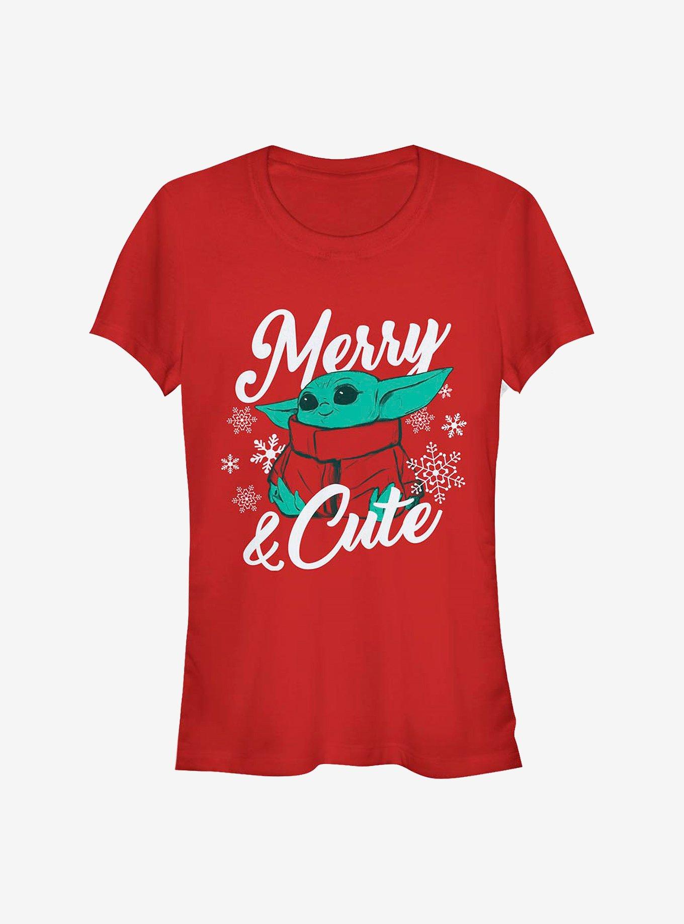Star Wars The Mandalorian The Child Merry And Cute Girls T-Shirt, , hi-res