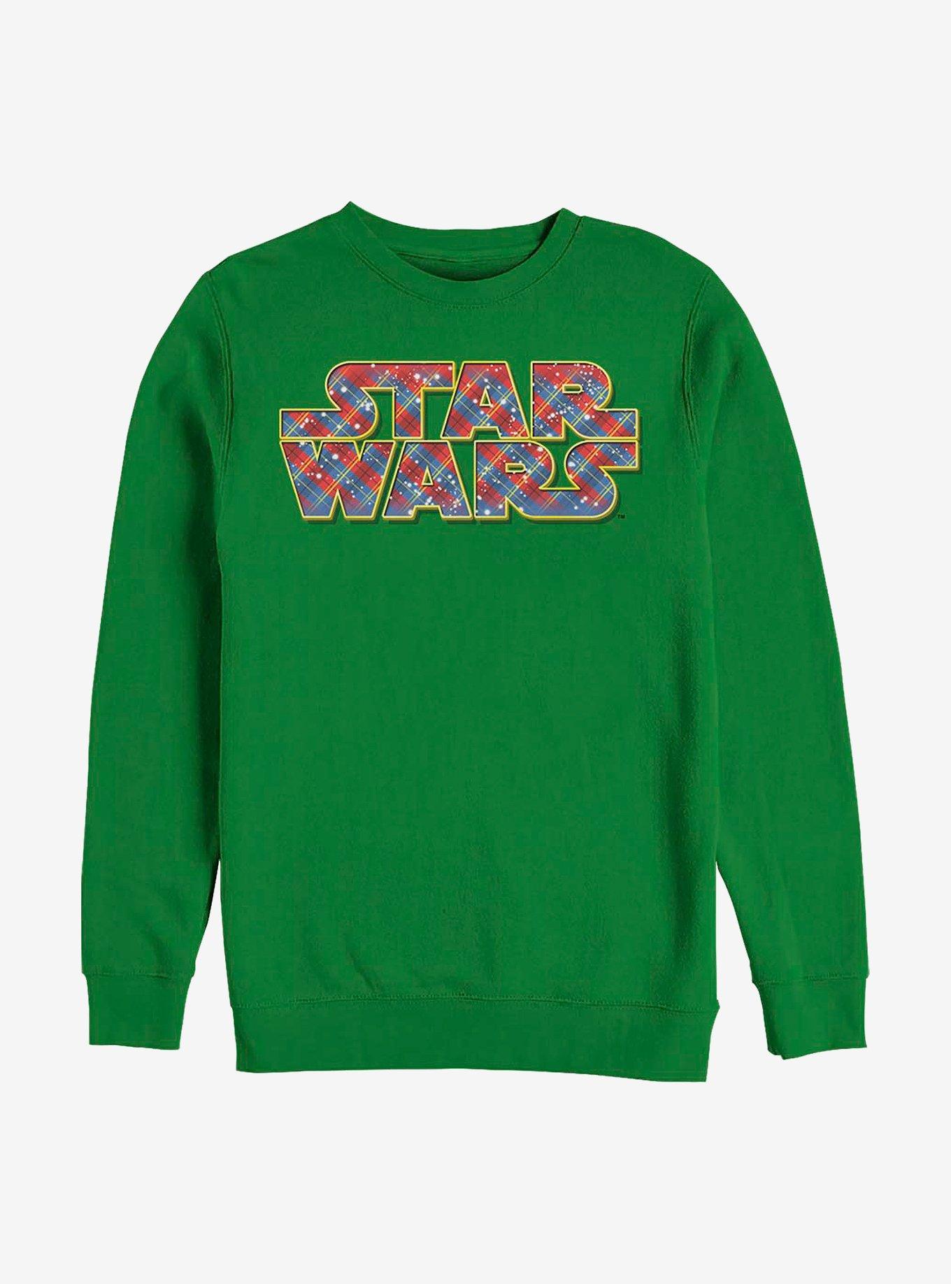 Star Wars Wrapping Logo Crew Sweatshirt, KELLY, hi-res