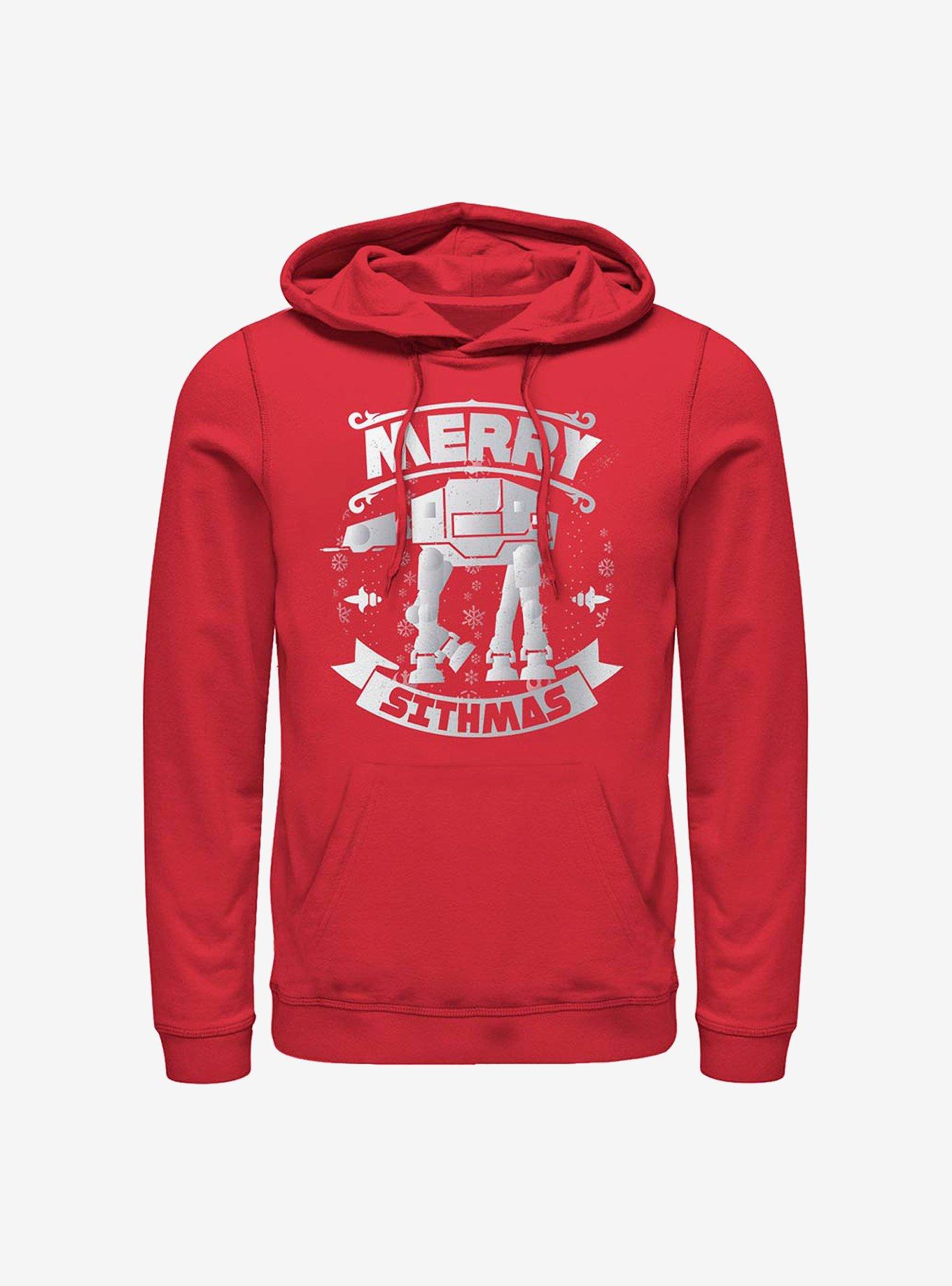 Star Wars Merry Sithmas Hoodie, RED, hi-res