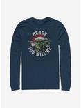 Star Wars Believe You Must Long-Sleeve T-Shirt, NAVY, hi-res