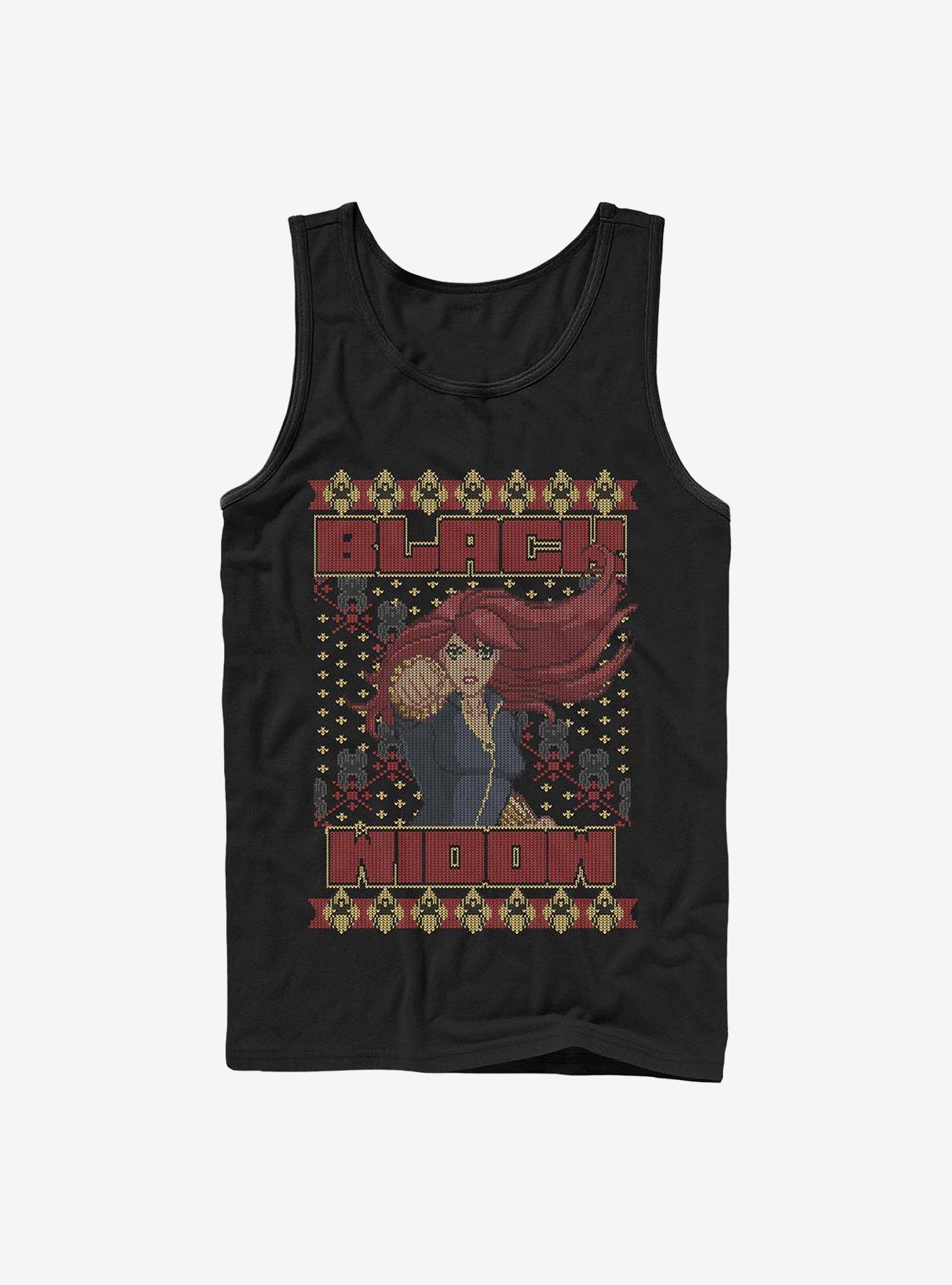 Marvel Black Widow Ugly Holiday Tank, , hi-res
