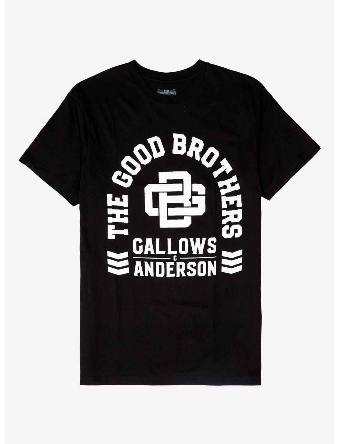 Pro-Wrestling The Good Brothers GB Logo T-Shirt, BLACK, hi-res