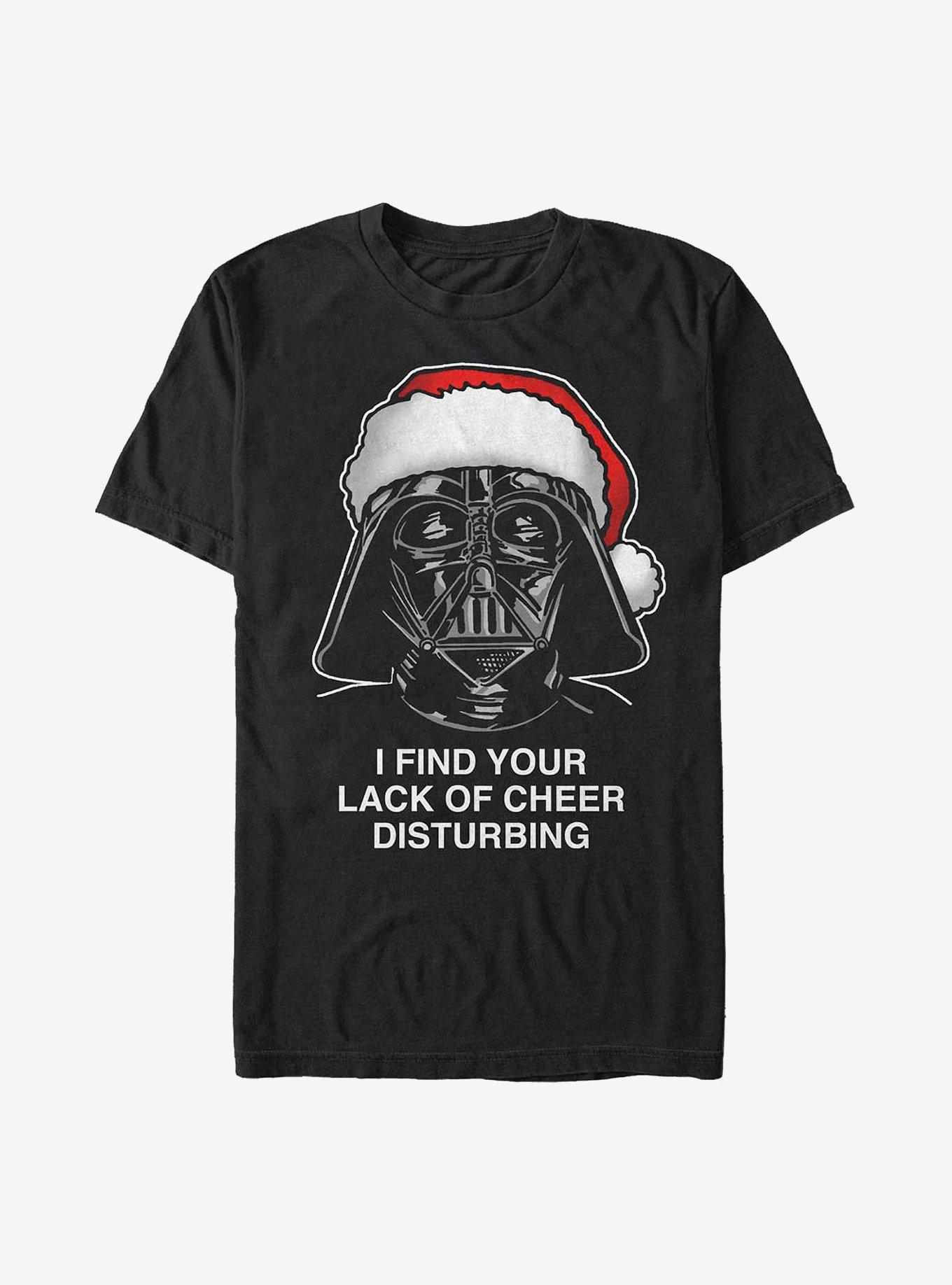 Star Wars Lack Of Cheer T-Shirt, BLACK, hi-res