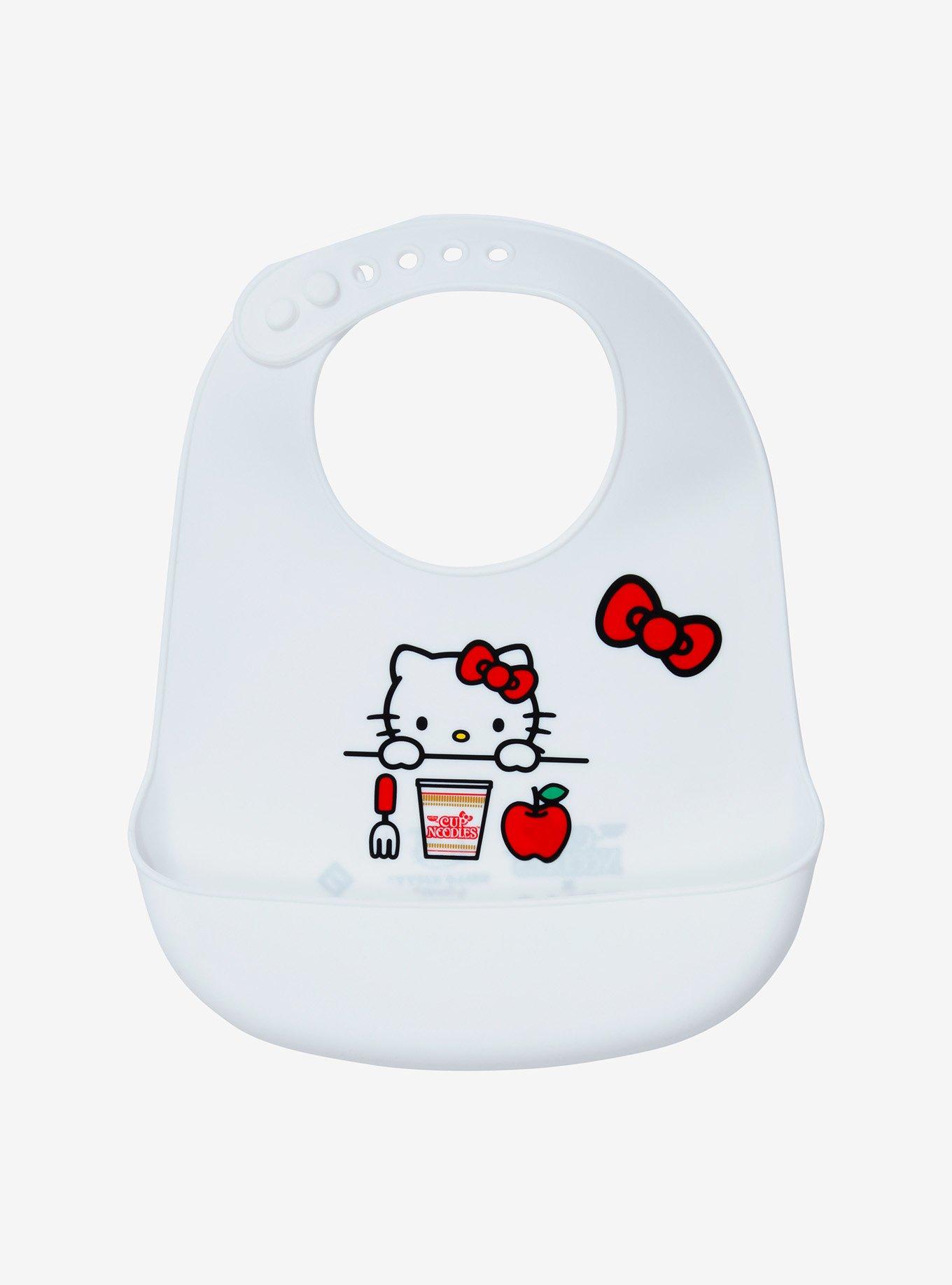 Nissin Cup Noodles x Hello Kitty Silicone Bib - BoxLunch Exclusive, , hi-res