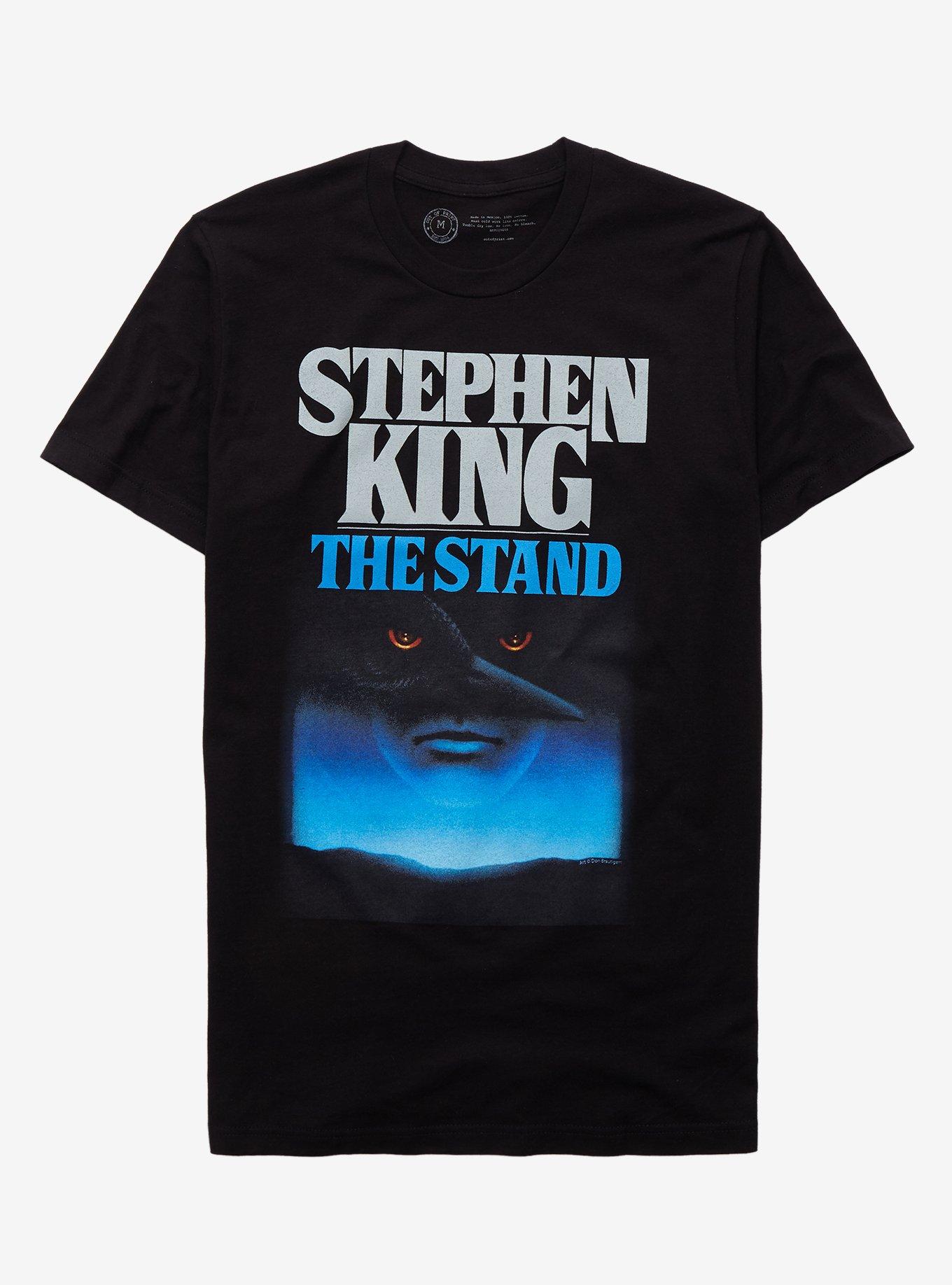 Steven King The Stand Book Cover T-Shirt, BLACK, hi-res