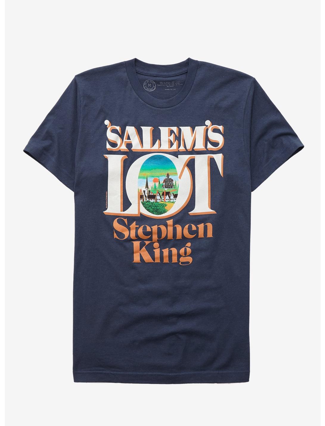 Steven King 'Salem's Lot Cover T-Shirt, NAVY, hi-res