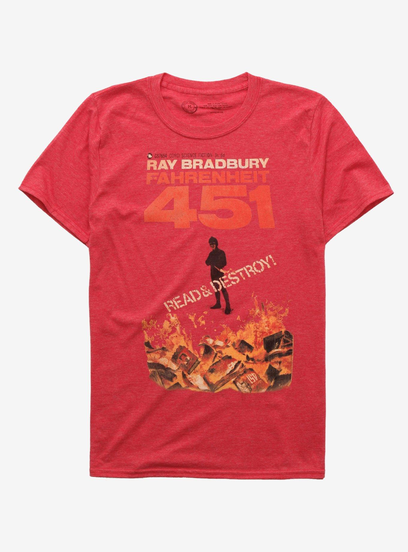 Fahrenheit 451 hot sale t shirt