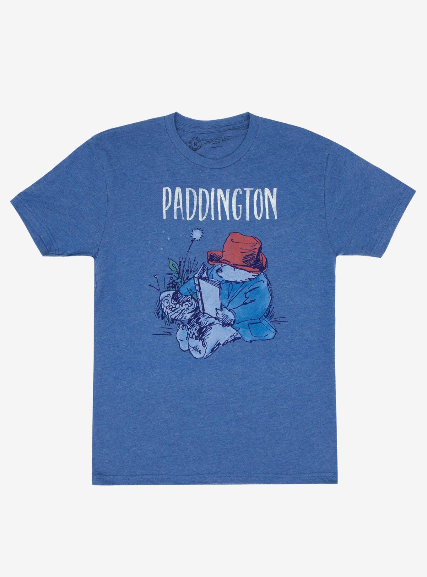 Paddington Bear Reading T-Shirt, HEATHER, hi-res