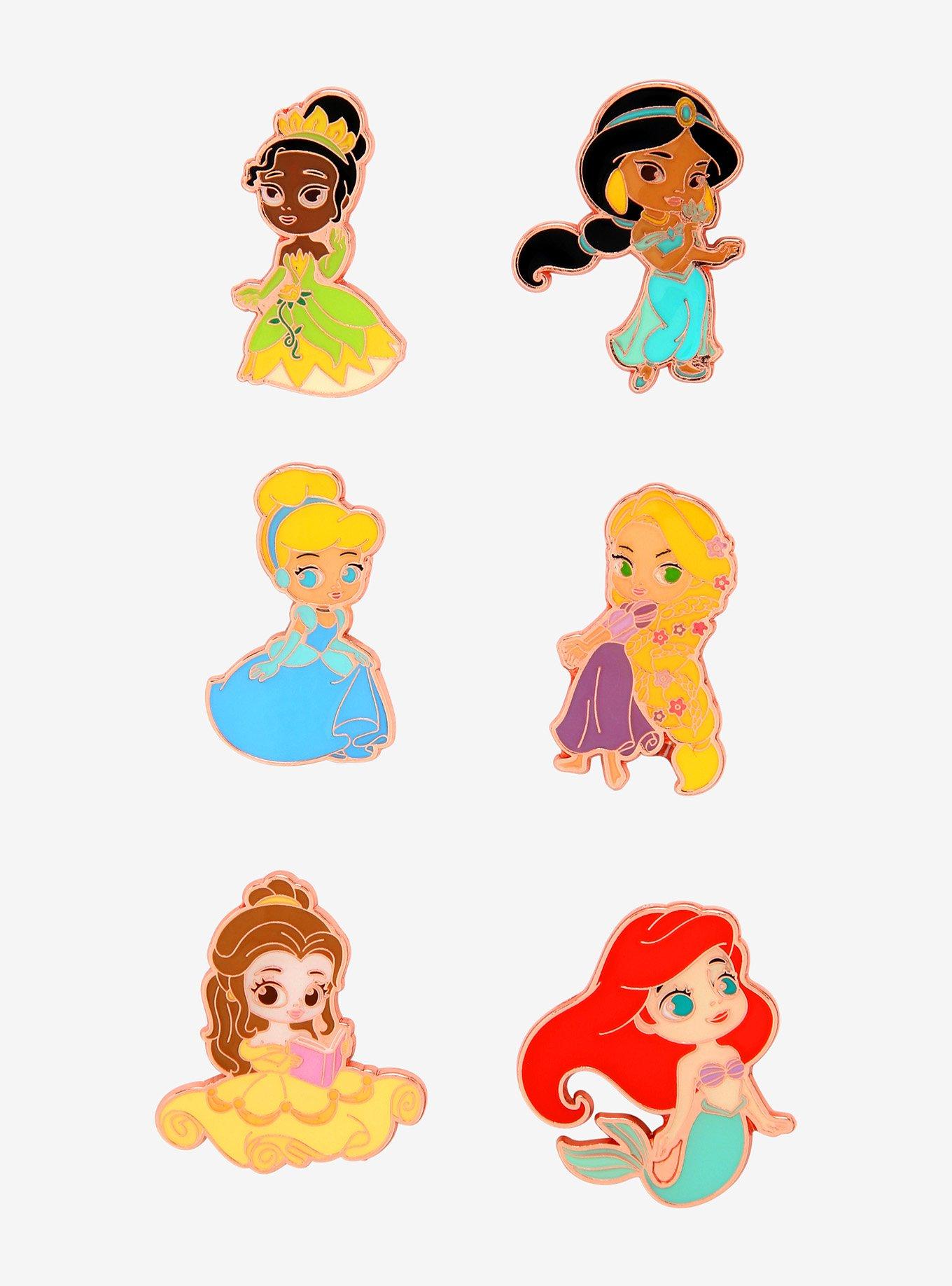 Disney Princess Fantasyland Castle Pin Set