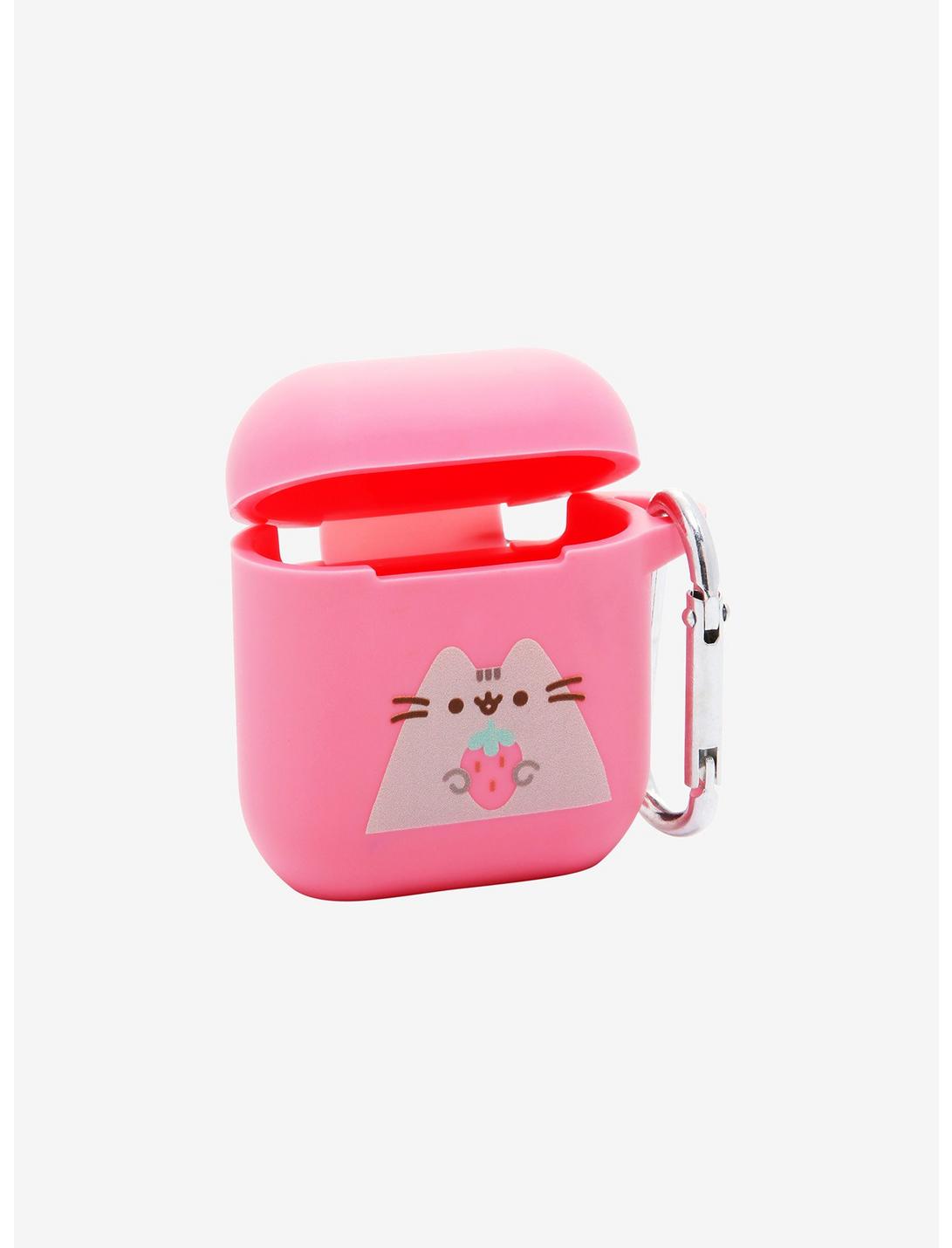 Pusheen Strawberry Wireless Earbud Case Cover, , hi-res