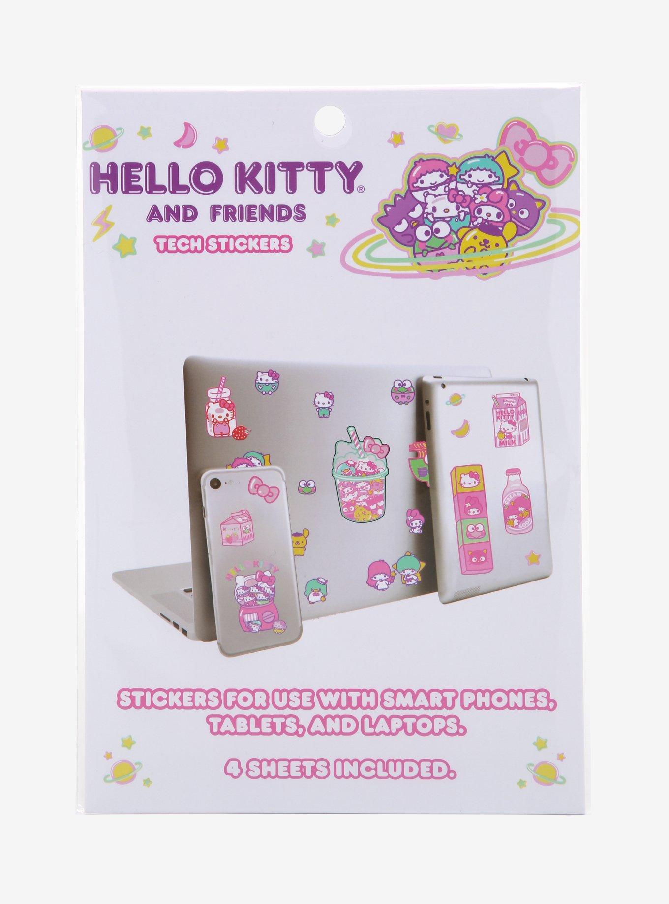 Loungefly x Hello Kitty and Friends Kawaii Sticker Set: Milk Carton