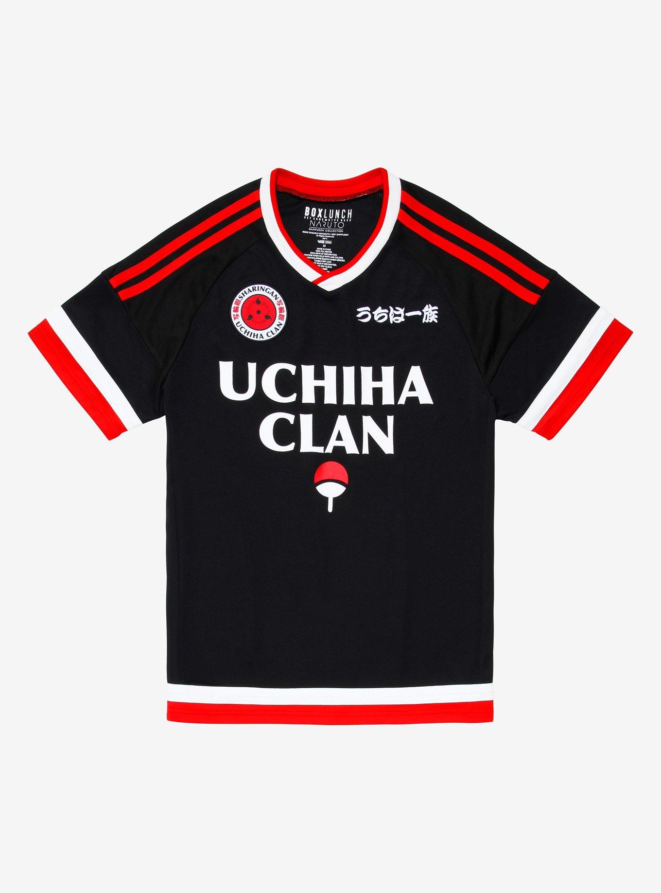 Naruto Shippuden Uchiha Clan Soccer Jersey BoxLunch Exclusive BoxLunch