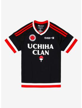 Naruto Shippuden Uchiha Clan Soccer Jersey - BoxLunch Exclusive, , hi-res