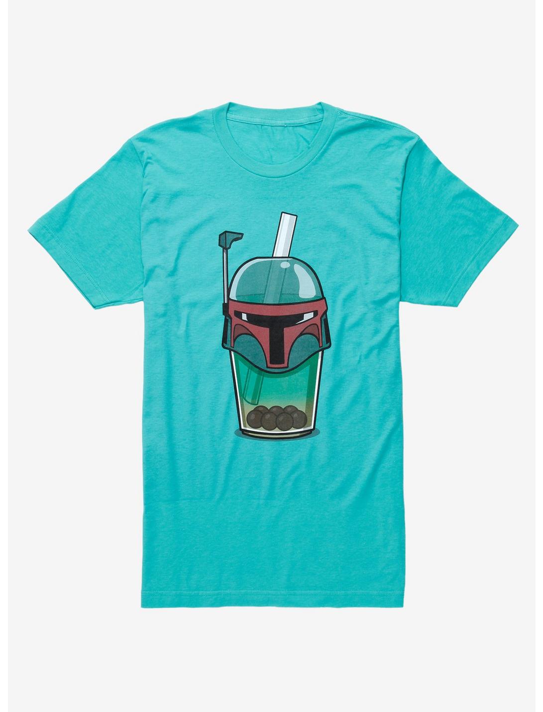 Star Wars Boba Fett Boba T-Shirt - BoxLunch Exclusive, MINT GREEN, hi-res