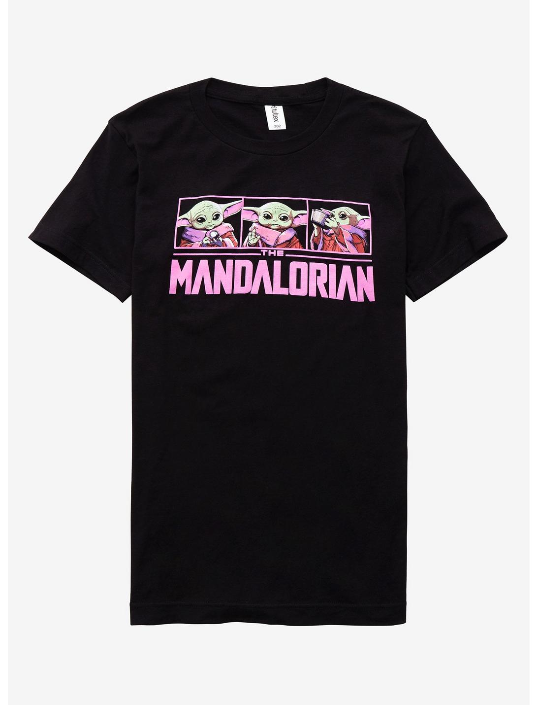 Star Wars The Mandalorian The Child Pink Trio Girls T-Shirt, MULTI, hi-res