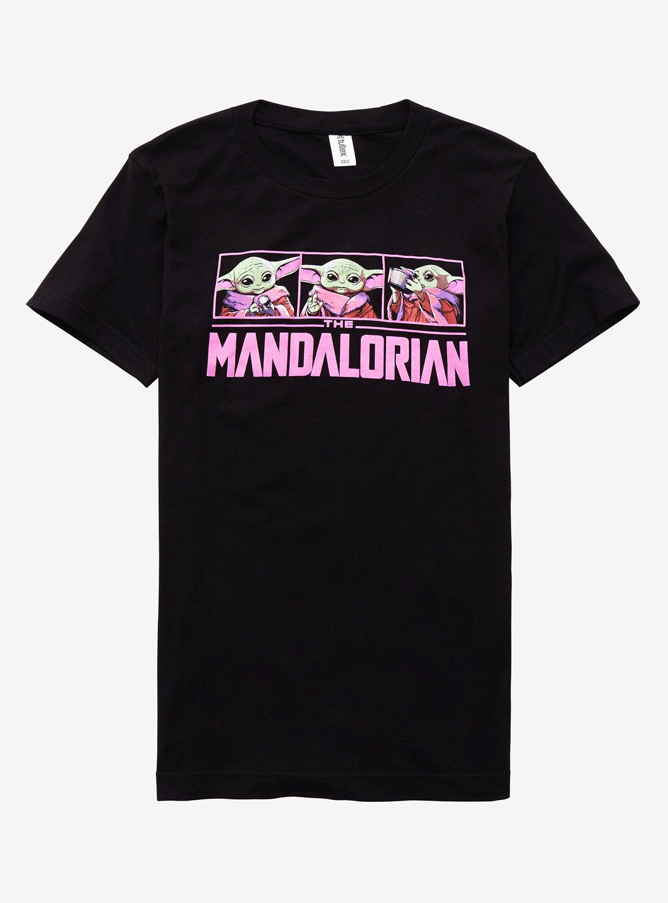 Star Wars The Mandalorian The Child Pink Trio Girls T-Shirt, MULTI, hi-res
