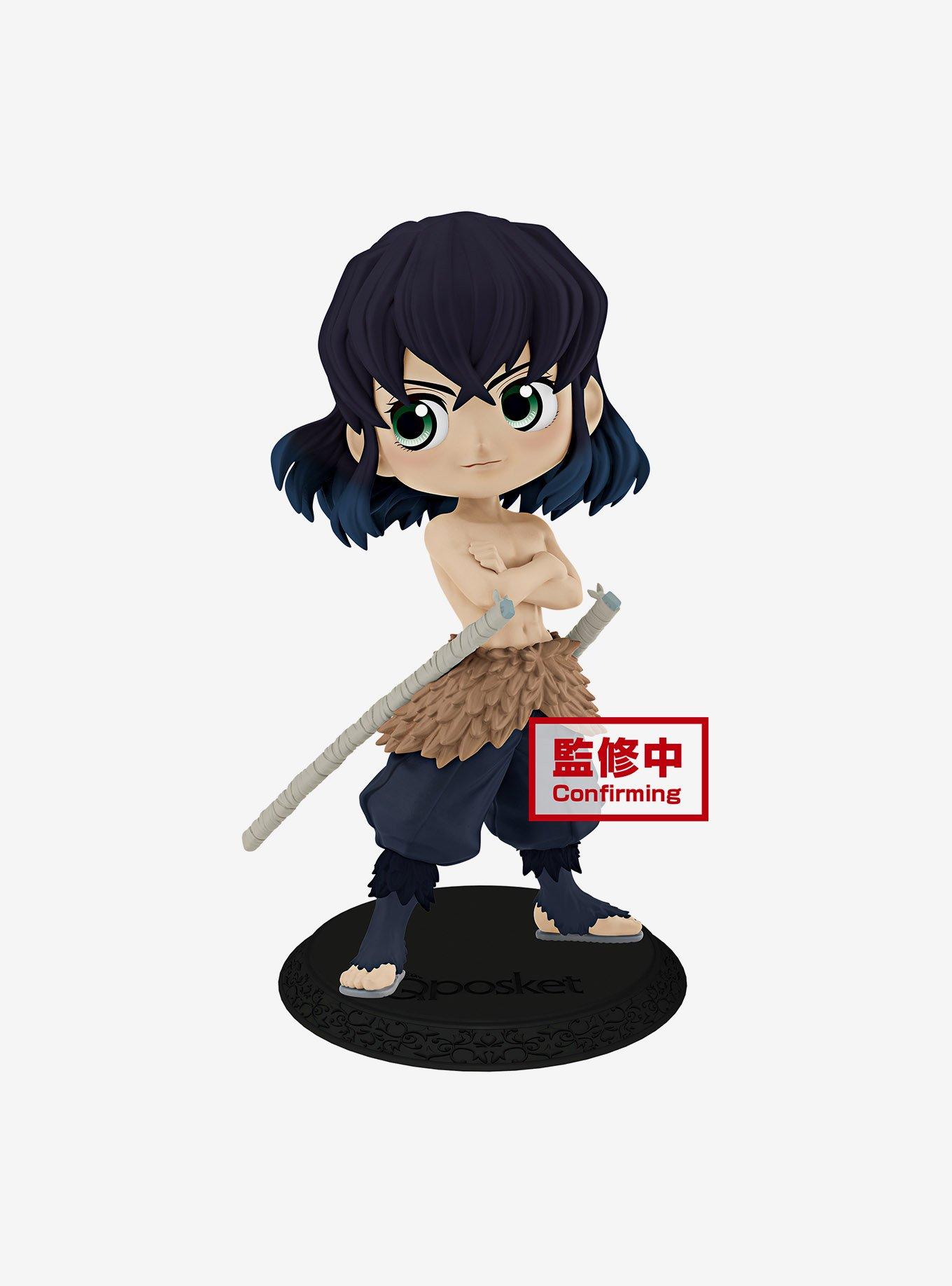 Banpresto Demon Slayer: Kimetsu no Yaiba Q Posket Inosuke Hashibira Figure (Ver.A), , hi-res