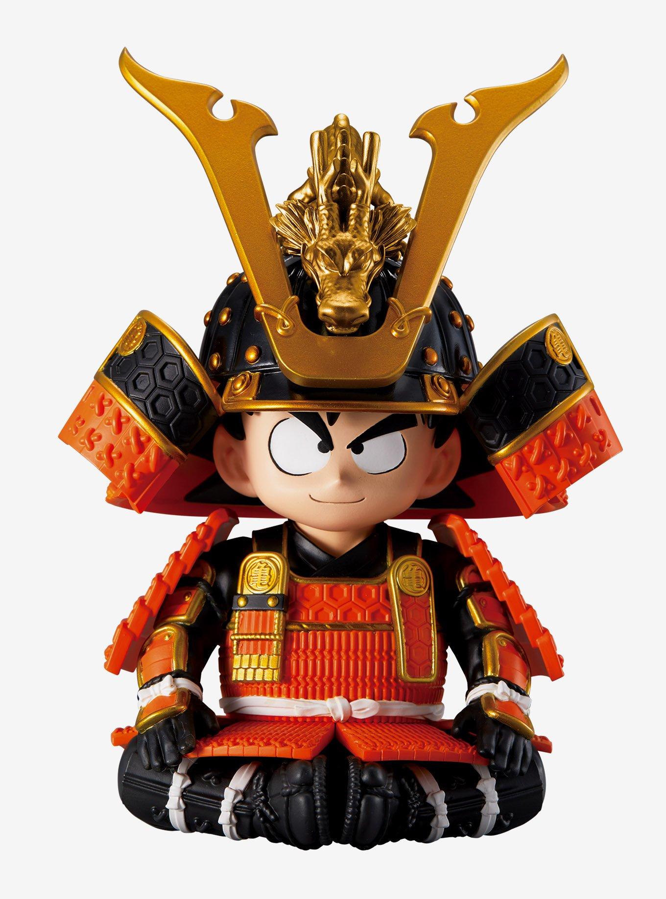 Banpresto Dragon Ball Japanese Armor & Helmet Goku Figure