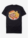 Star Wars Burger Meal T-Shirt, BLACK, hi-res