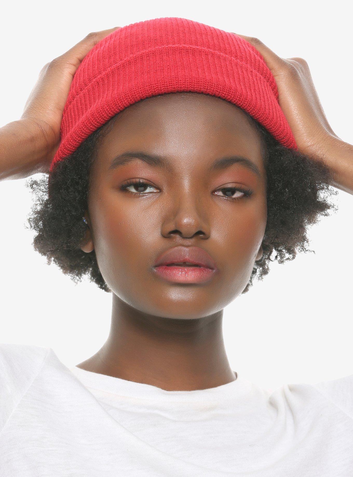 Red Beanie, , hi-res