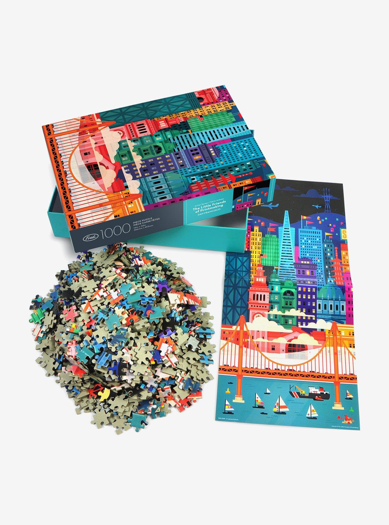 San Francisco Rainbow Tall Puzzle, , hi-res