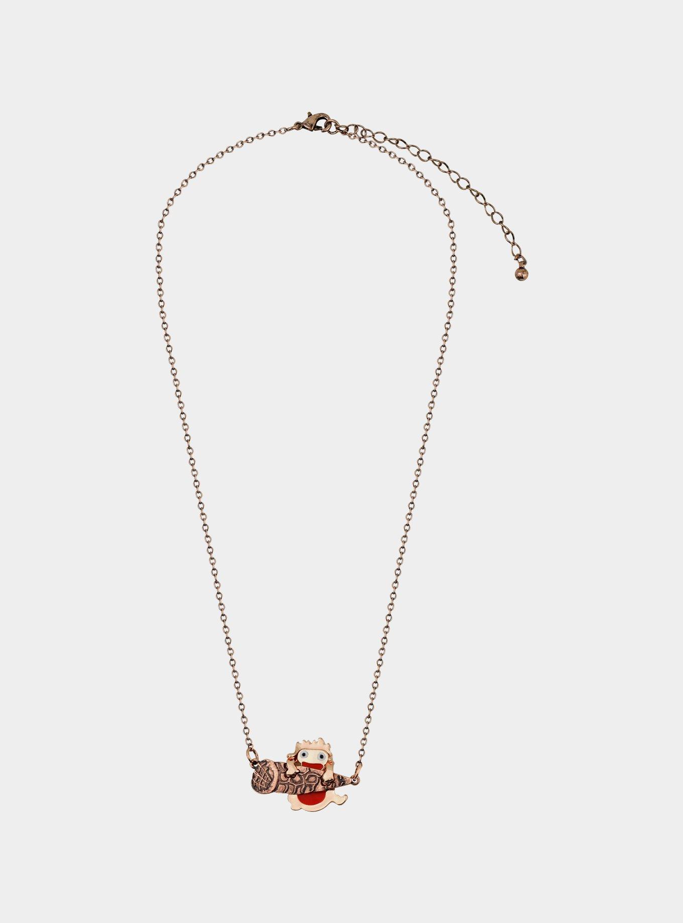 Studio Ghibli Howl's Moving Castle Calcifer Necklace, , hi-res