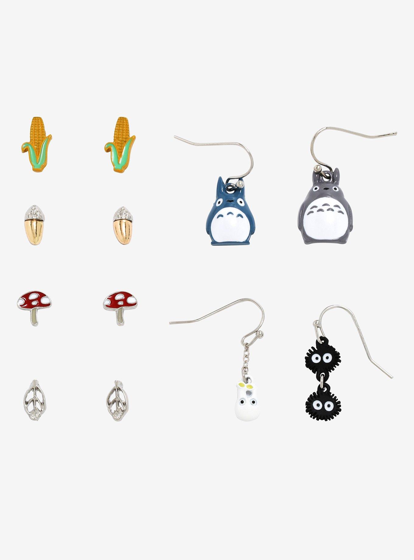 Studio Ghibli My Neighbor Totoro Earring Set, , hi-res