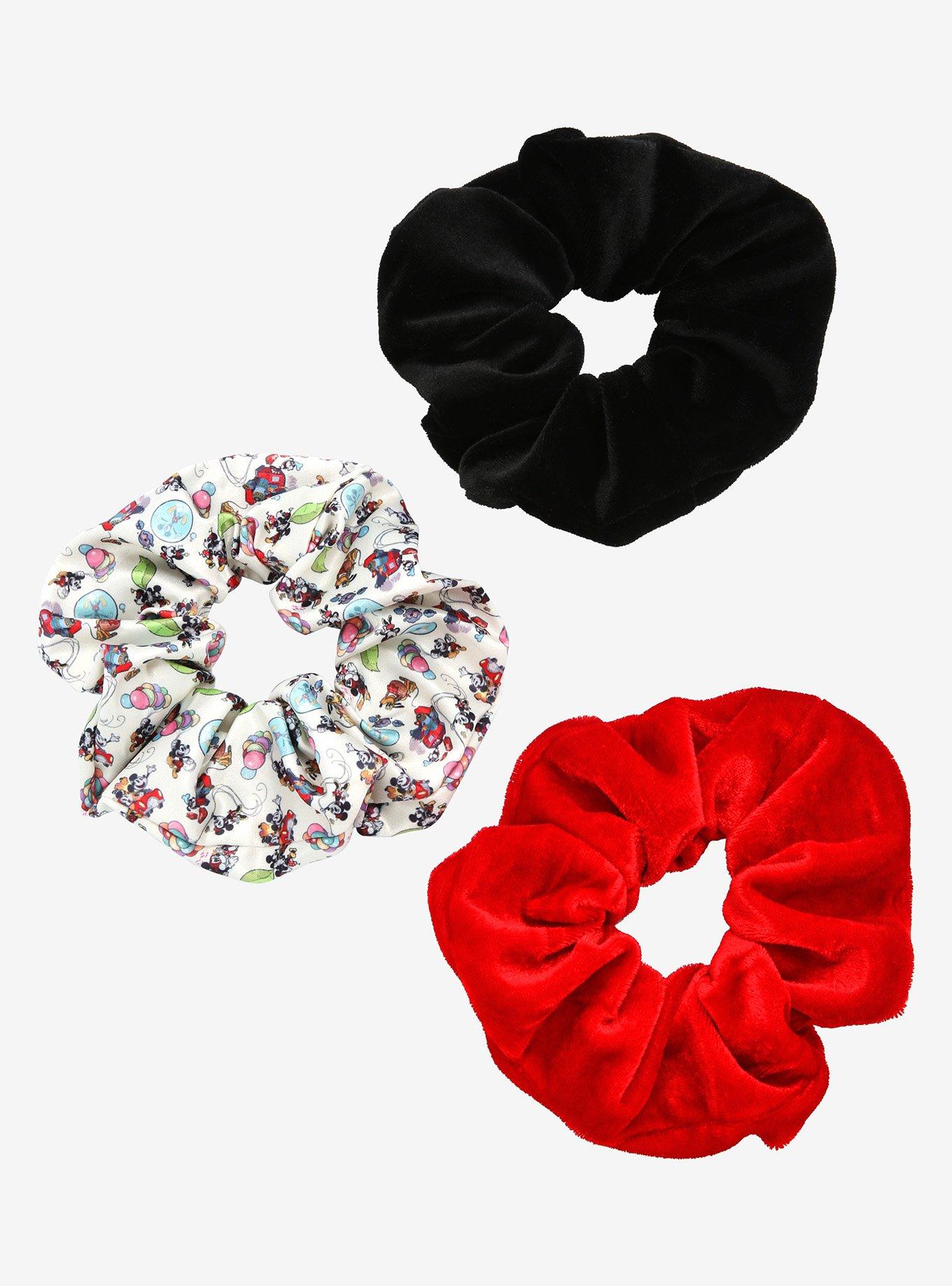 Disney Mickey & Minnie's Runaway Railway Scrunchy Set - BoxLunch Exclusive, , hi-res