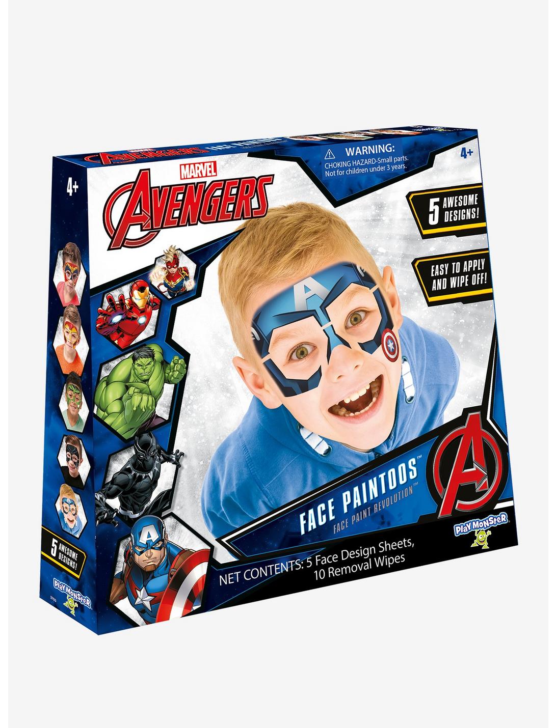 Face Paintoos Marvel Avengers Pack, , hi-res