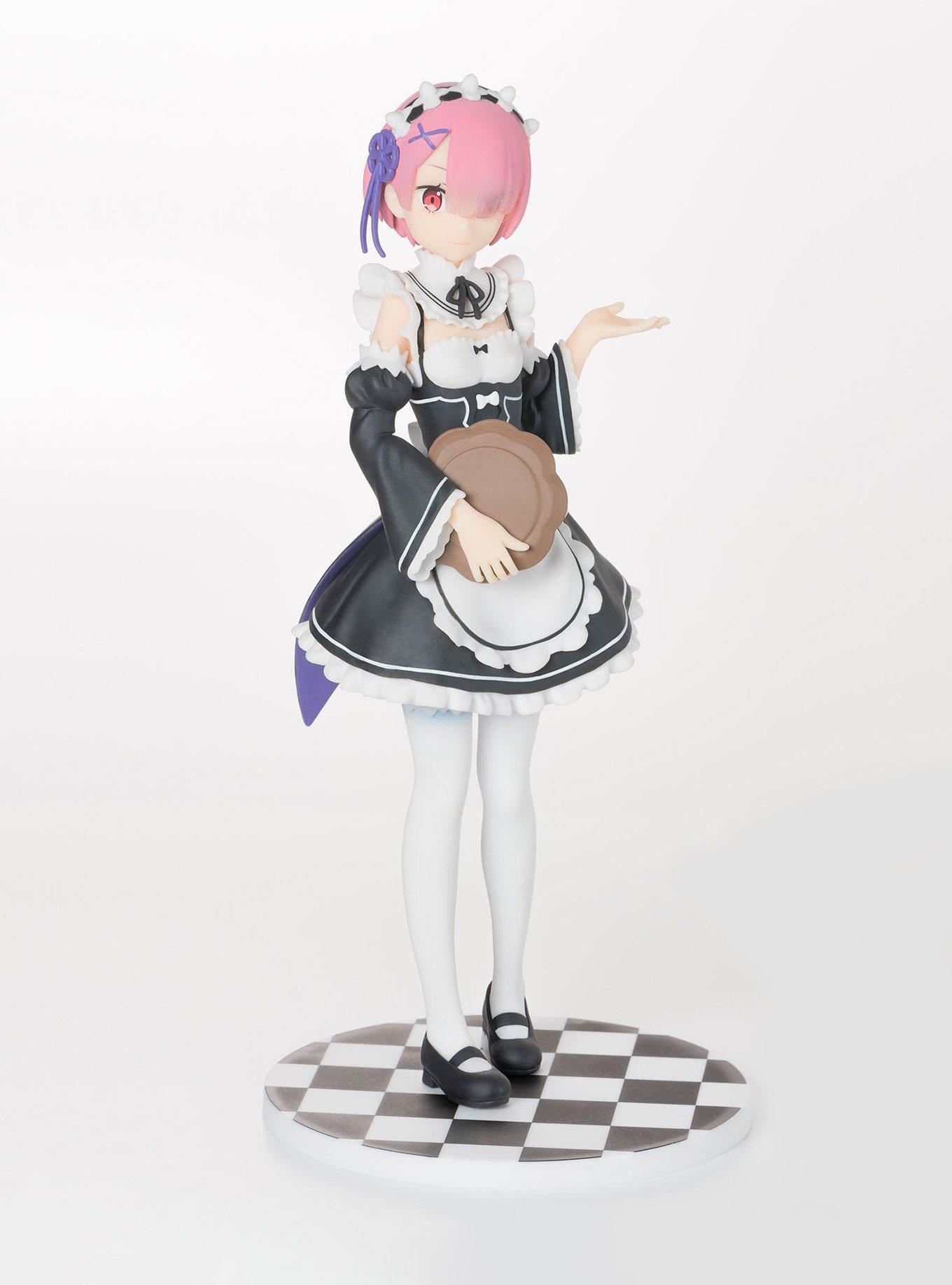 Banpresto Re:Zero Starting Life In Another World Ram Maid Figure, , hi-res