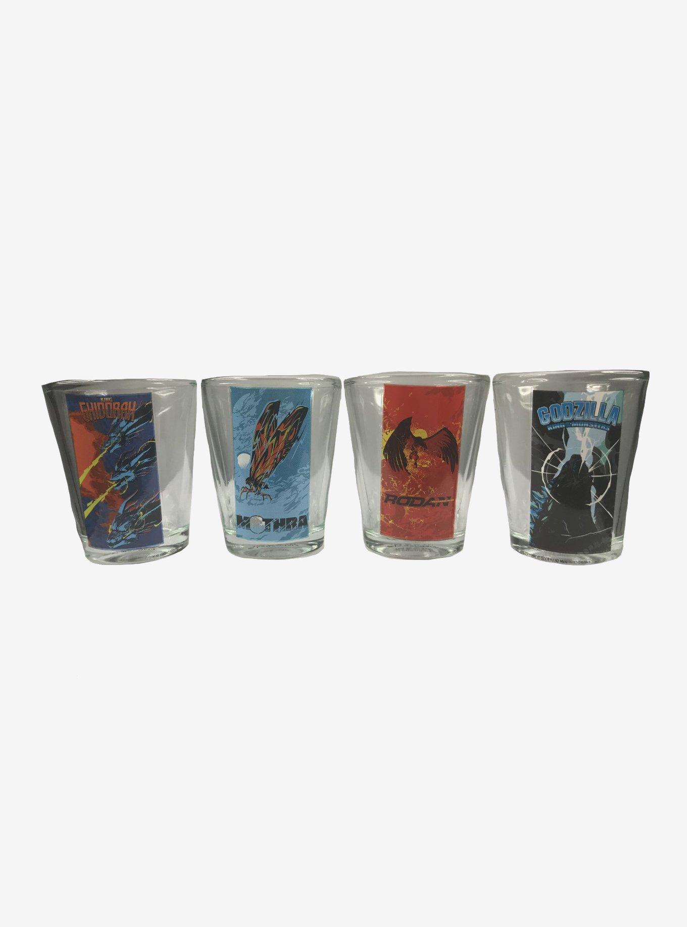 Godzilla Enemies Mini Glass Set, , hi-res