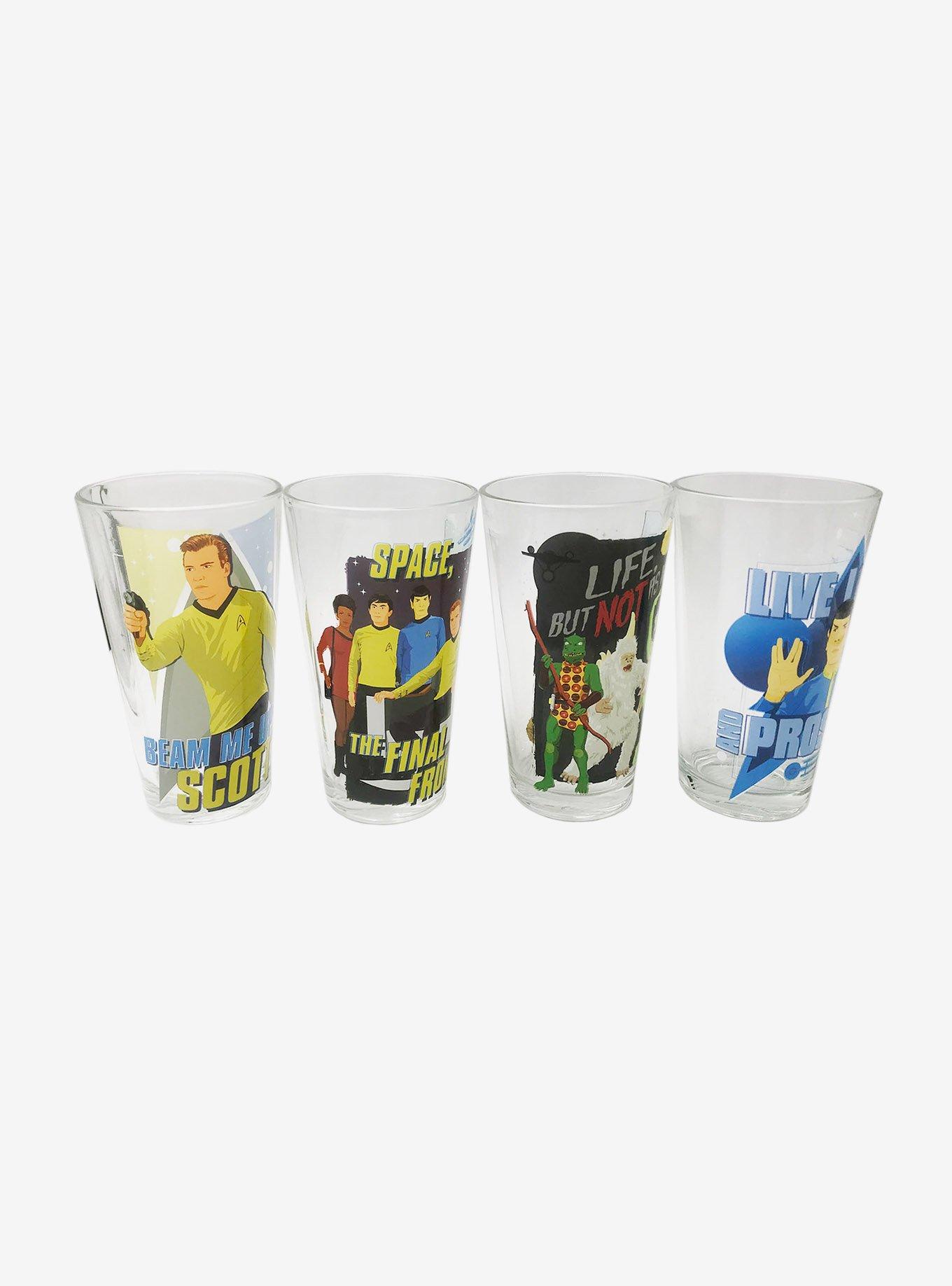 Star Trek Quotes Pint Glass Set, , hi-res