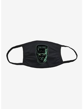 Universal Monsters Frankenstein Green Silhouette Face Mask, , hi-res