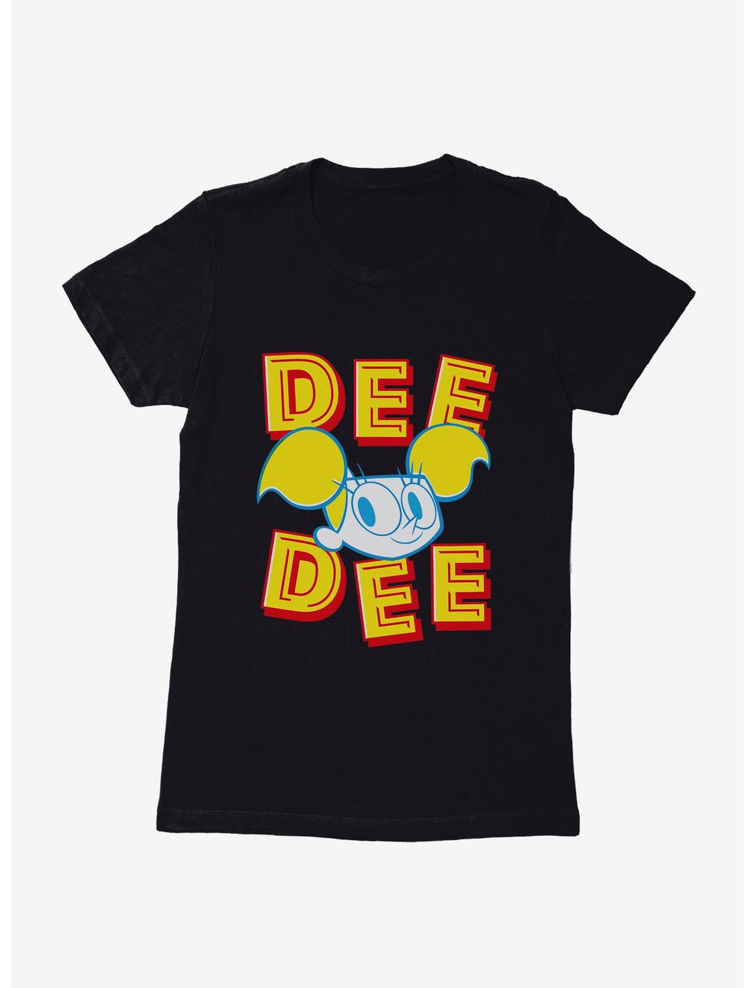 Dexter's Laboratory Dee Dee Womens T-Shirt, BLACK, hi-res