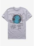 Phineas And Ferb Sketch T-Shirt, GREY, hi-res