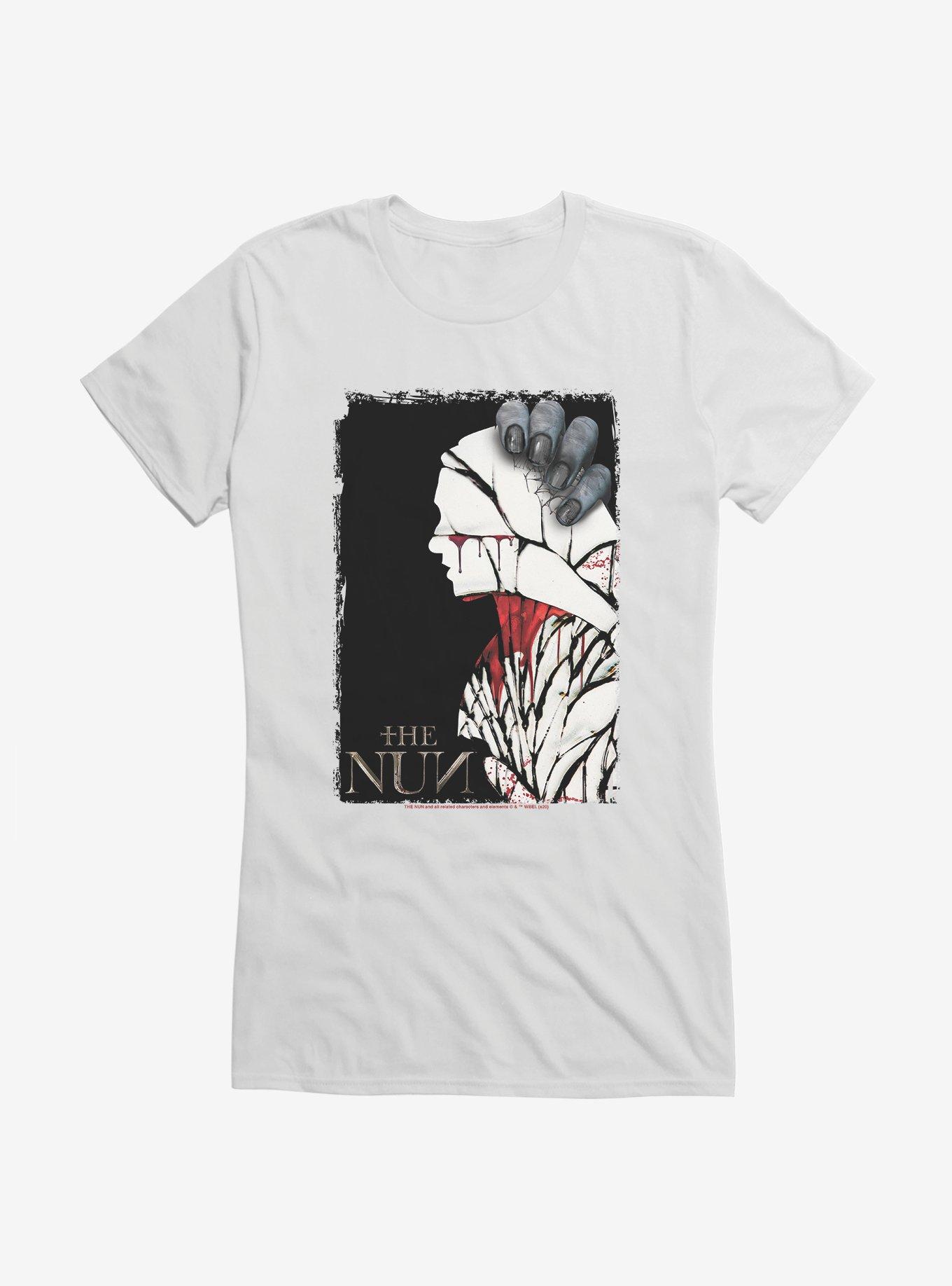 The Nun Movie Poster Girls T-Shirt, WHITE, hi-res