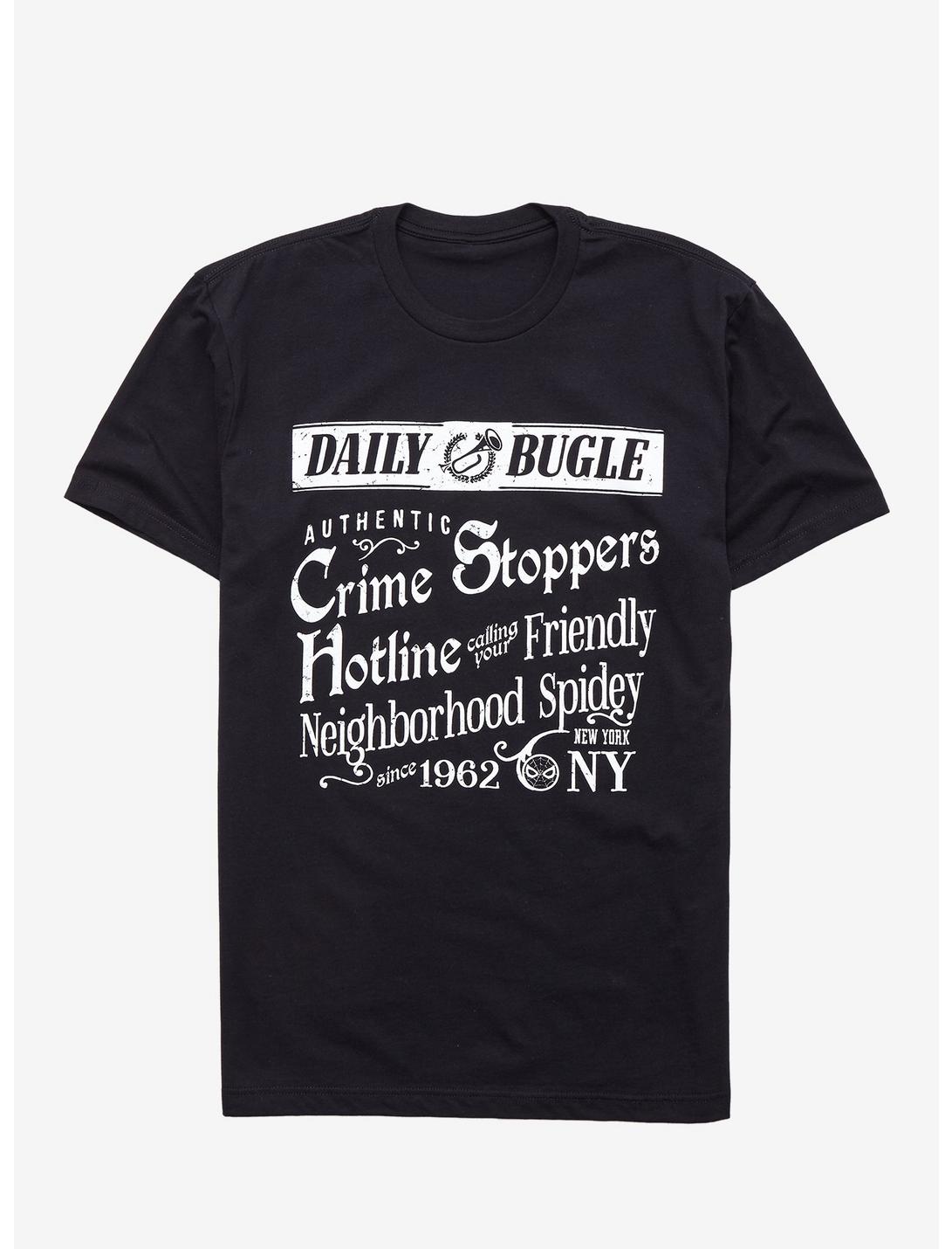 Marvel Spider-Man Daily Bugle Hotline T-Shirt, BLACK, hi-res