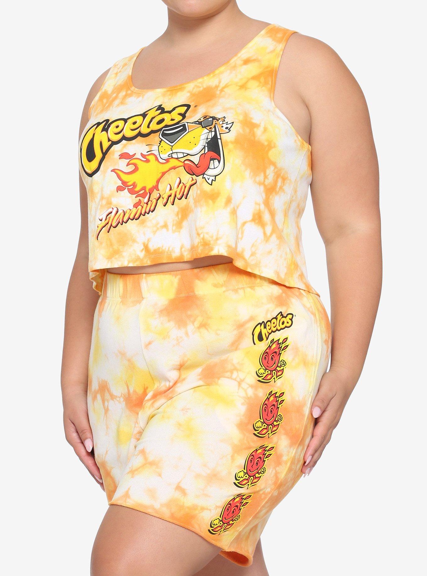Cheetos Flamin' Hot Tie-Dye Girls Lounge Set Plus Size, MULTI, hi-res