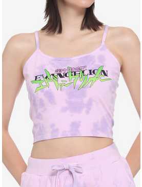 Neon Genesis Evangelion Tie-Dye Girls Strappy Tank Top, , hi-res