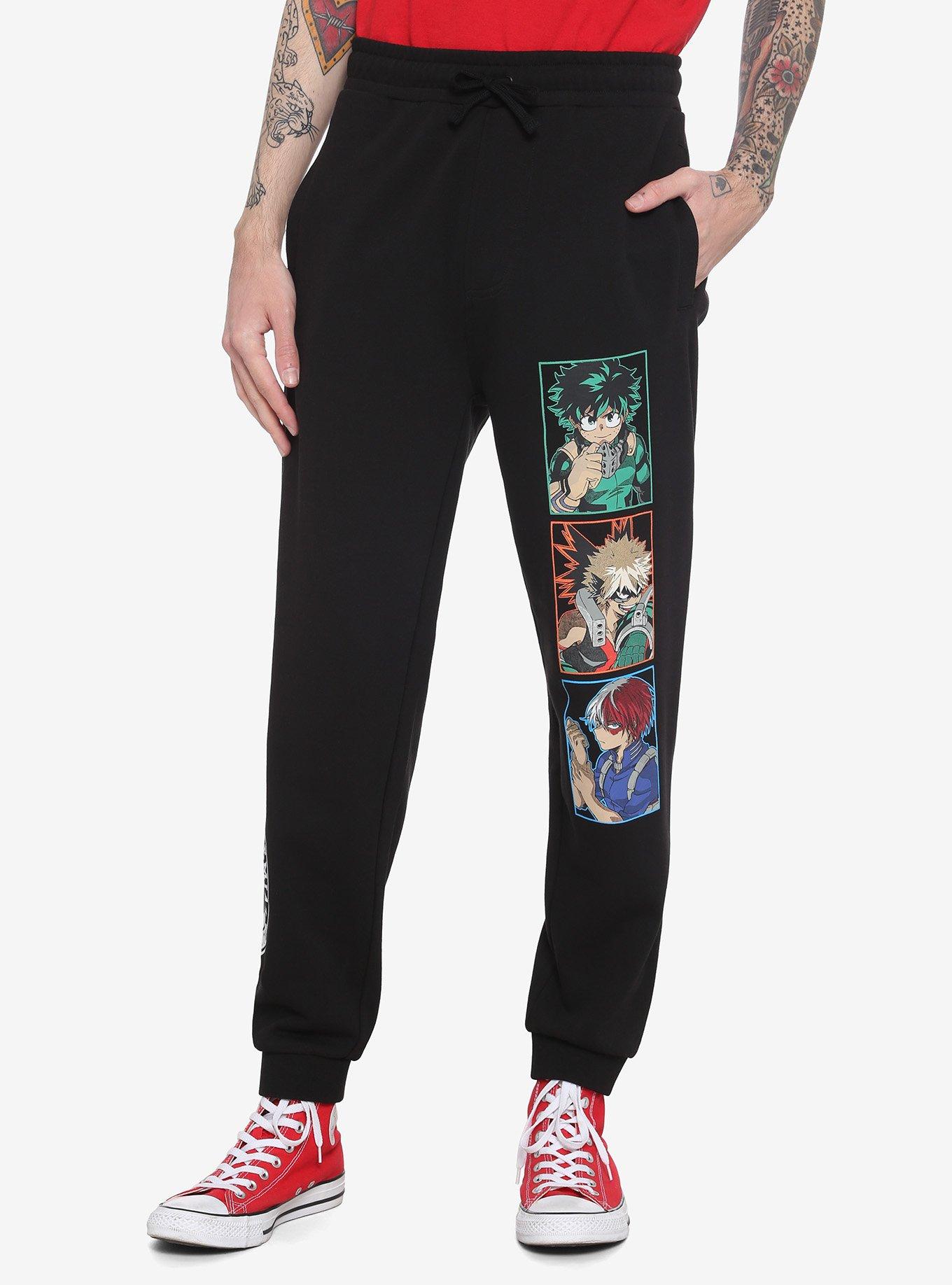 My Hero Academia Character Square Sweatpants, MULTI, hi-res