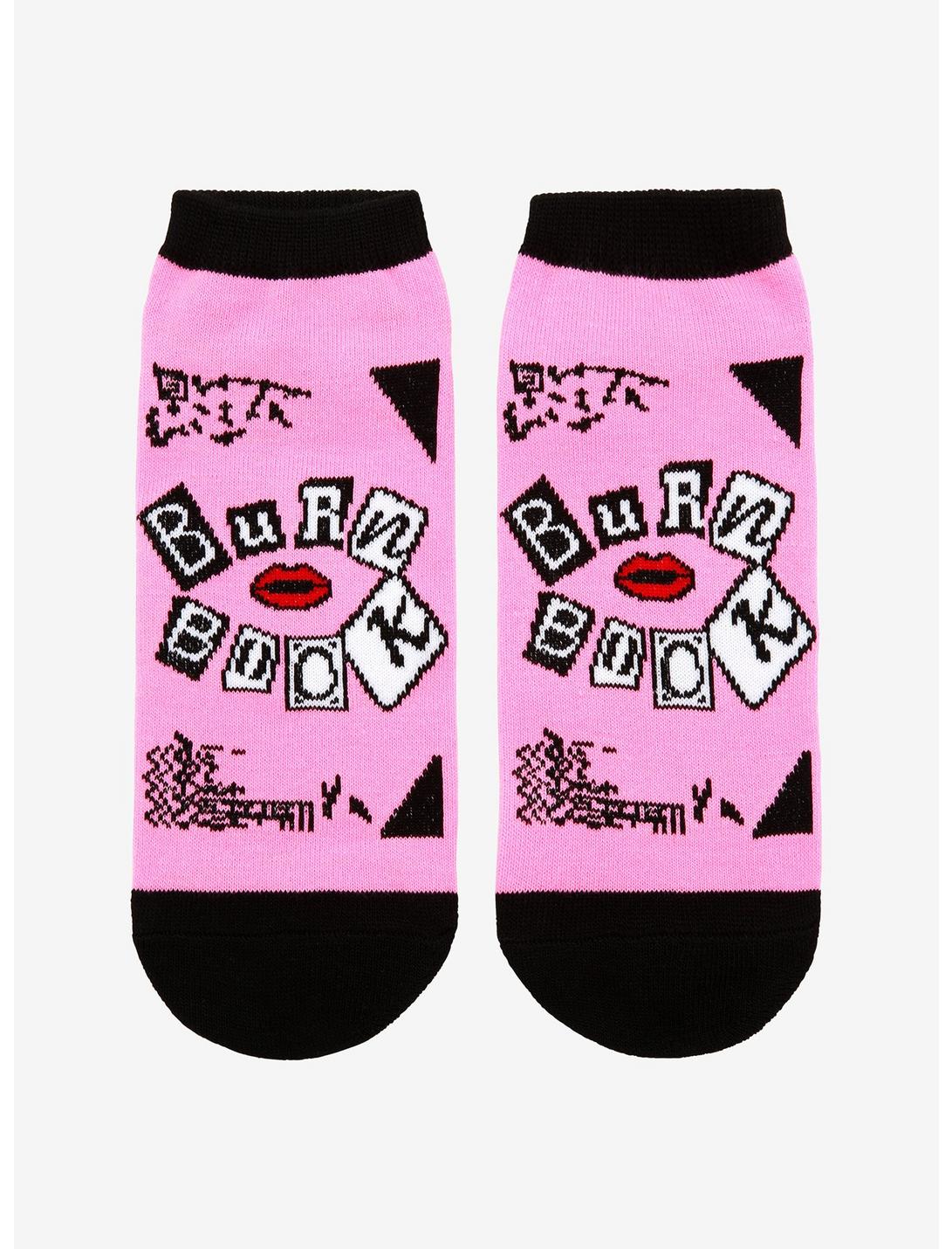 Mean Girls Burn Book No-Show Socks