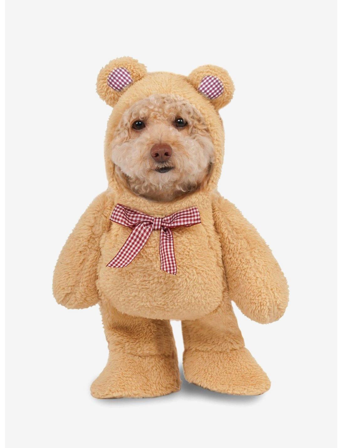 Walking Teddy Bear Pet Costume, BROWN, hi-res