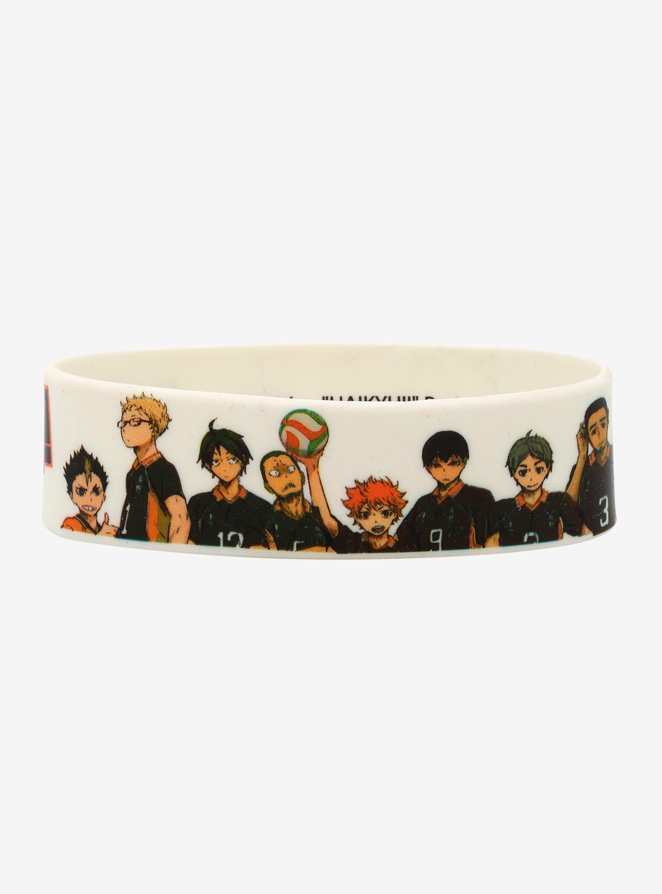 Haikyu!! Group Rubber Bracelet, , hi-res