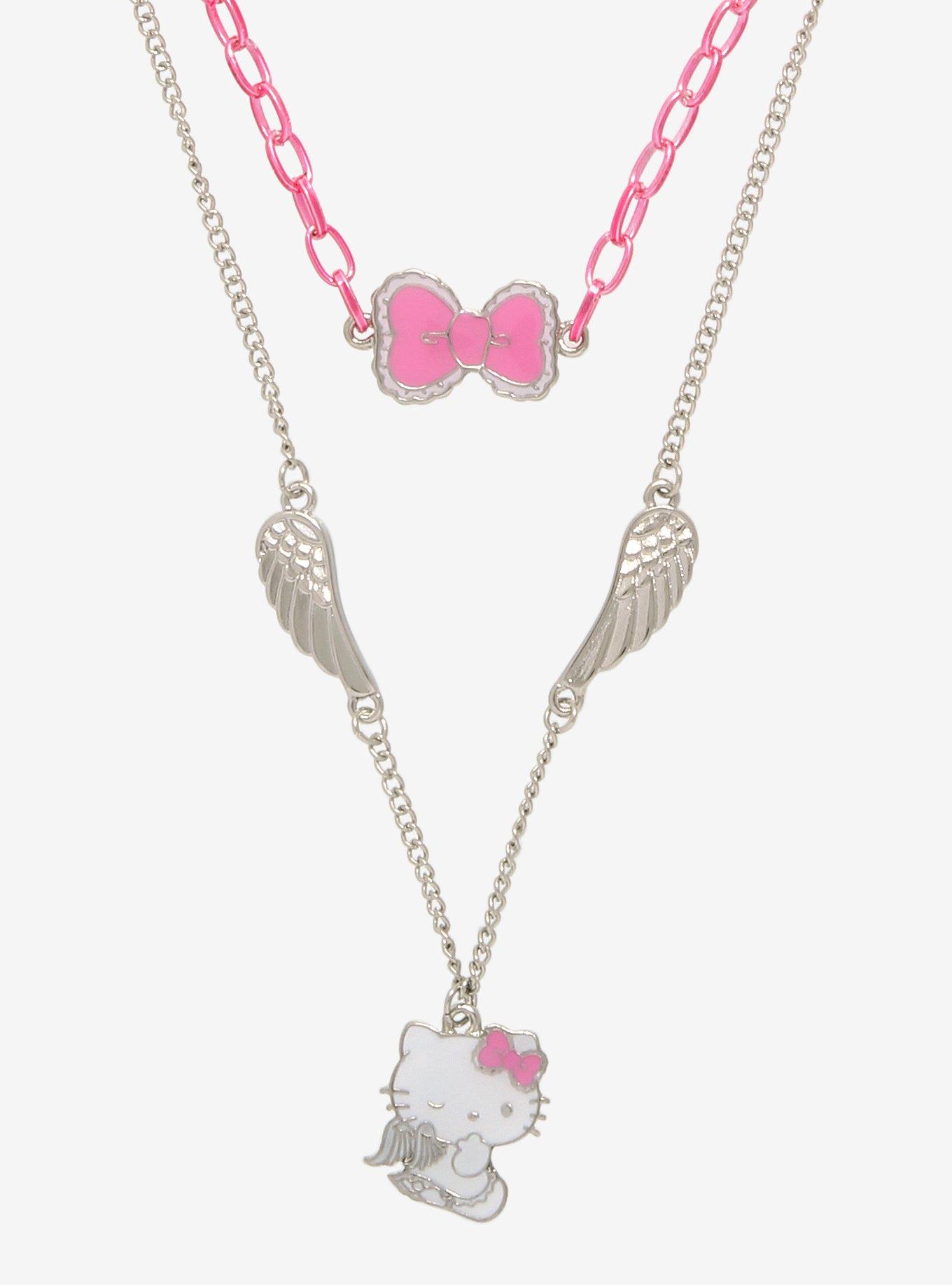 Enamel Magnetic Sanrio Family Matching Necklace - Hello Kitty