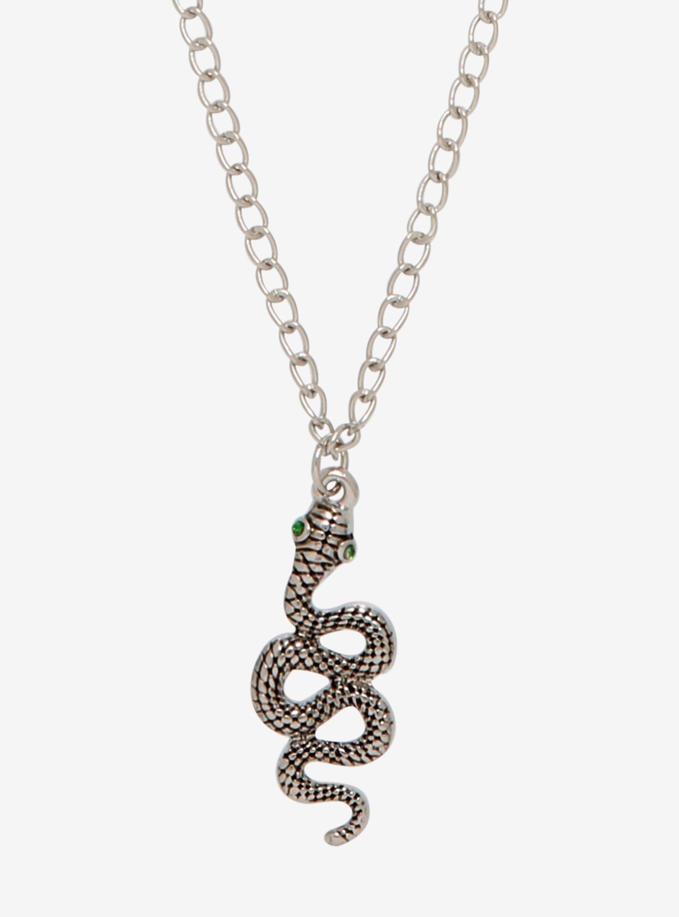 Harry Potter Slytherin Snake Necklace, , hi-res