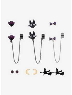 Studio Ghibli Kiki's Delivery Service Silhouette Floral Cuff Earring Set, , hi-res