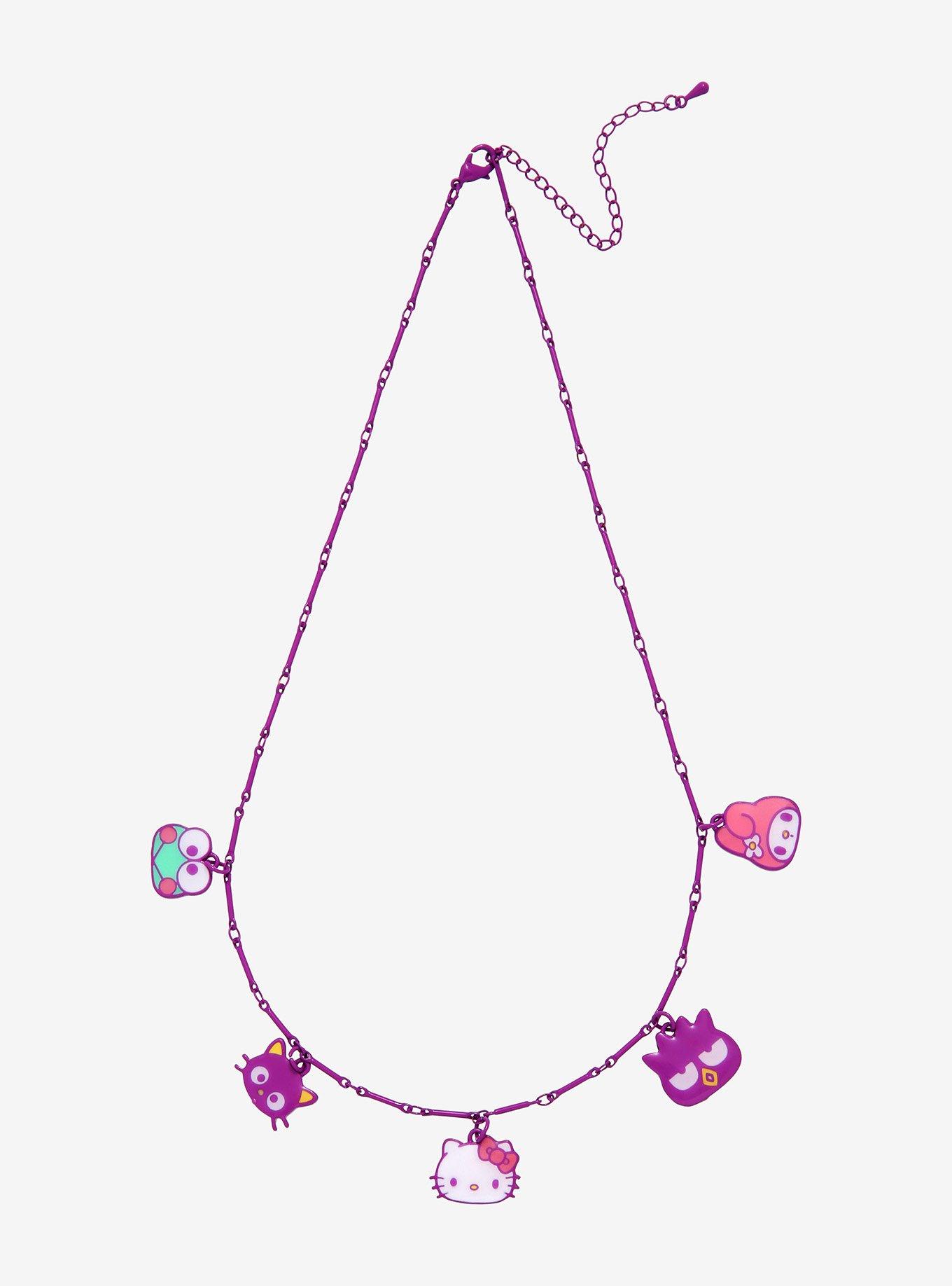 Hello Kitty And Friends Pastel Charm Necklace, , hi-res